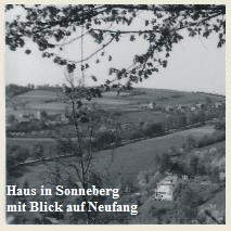 Haus in Sonneberg mit Blick auf Neufang