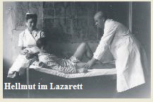 Hellmut Hermann im Lazarett